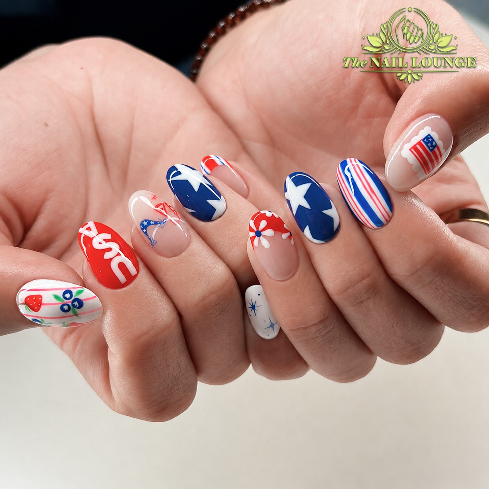 The Nail Lounge nail work in San Marcos, Texas